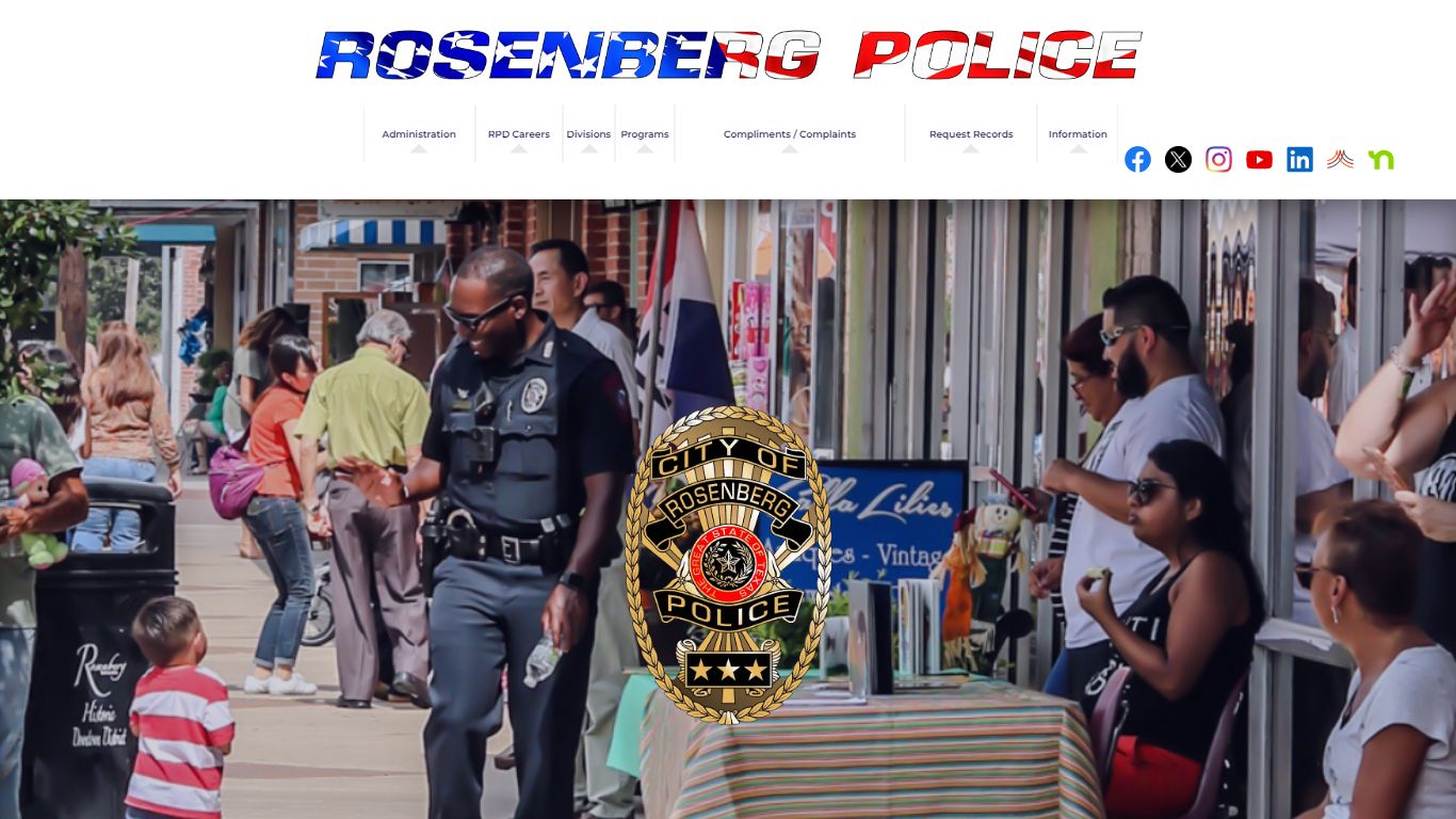 Police | Rosenberg, TX